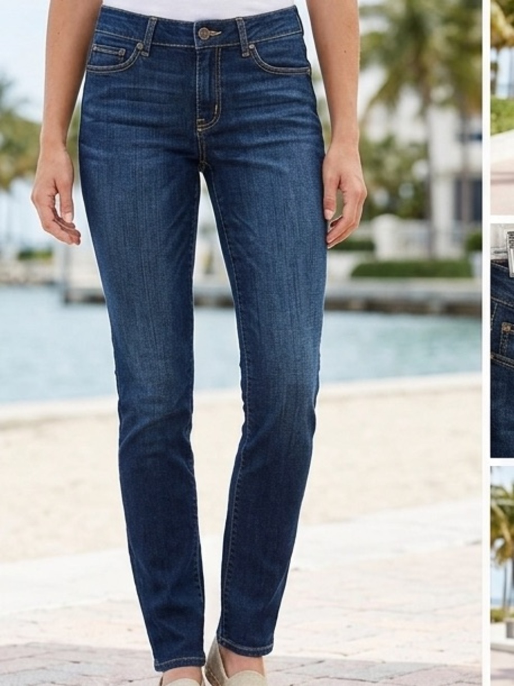 Eddie Bauer Women’s Blue Denim Jeans – Size 0